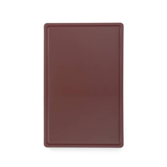 Hendi Schneidbrett HACCP Gastronorm 1/1 Braun, Farbe: Braun