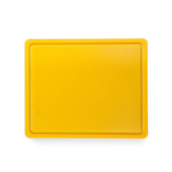 Hendi Schneidbrett HACCP Gastronorm 1/2 Gelb, Farbe: Gelb