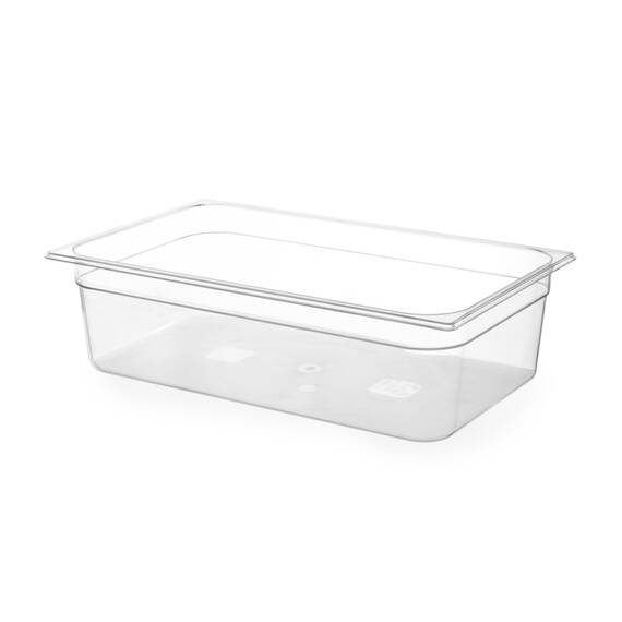 Hendi Polykarbonat transparent Gastronorm Behälter 1/1 14 L, Variante: 14 L