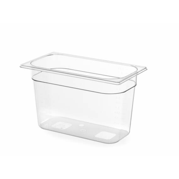 Hendi Polykarbonat transparent Gastronorm Behälter 1/3 5.7 L, Variante: 5.7 L