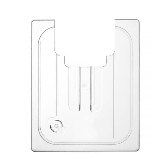 Hendi Gastronorm-Deckel mit Sous-Vide-Stick-Aussparung GN 1/2, Variante: GN 1/2, Bild 3