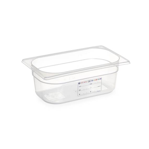 Hendi Aufbewahrungsbehälter Gastronorm Behälter 1/4 4 L, Variante: 4 L