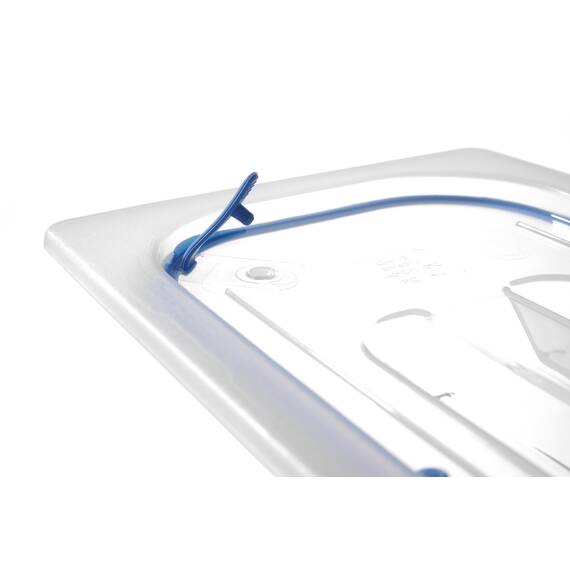 Hendi Polypropylen Gastronorm Deckel, luftdicht verschließbar GN 1/6, Variante: GN 1/6, Bild 2