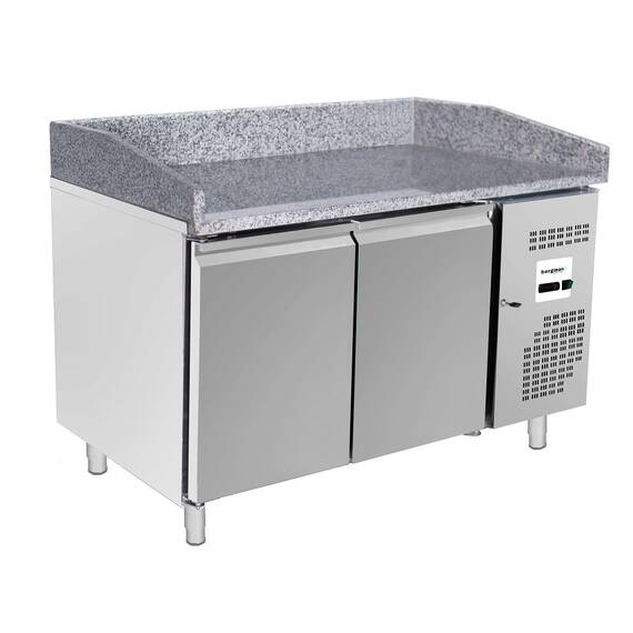 Bergman Basic-Line 800 Pizzakühltisch 2-türig - 390 l