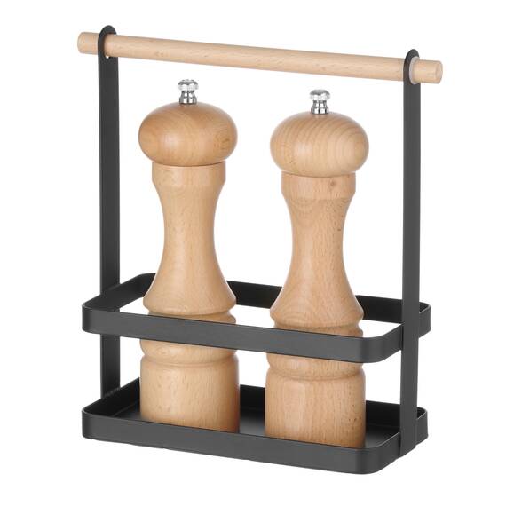 Hendi Tisch-Caddy, schwarz 230x100x(H)240 mm, Größe: 230x100x(H)240 mm