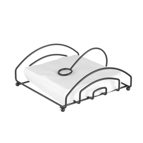 Hendi Serviettenhalter, schwarz 205x210 mm, Größe: 205x210 mm, Bild 2