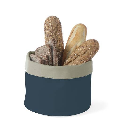 Hendi Brottaschen, rund Dunkelgrau ø250x(H)160 mm, Farbe: Dunkelgrau, Durchmesser: ø250x(H)160 mm