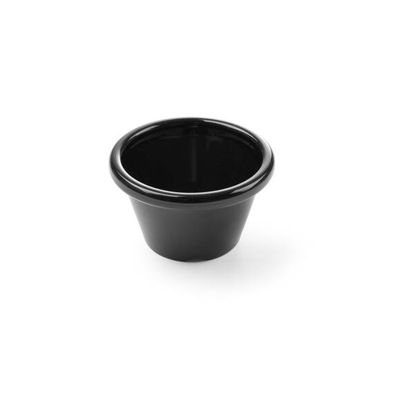 Hendi Auflaufförmchen - 12 Stk. Schwarz, Farbe: Schwarz