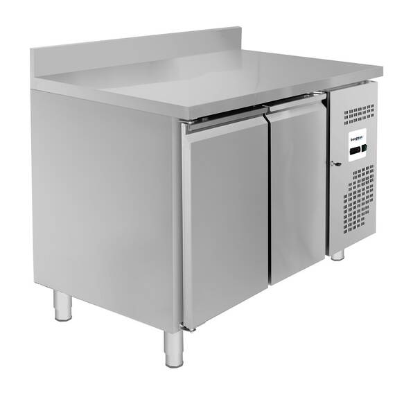 Bergman Basic-Line 700 Tiefkühltisch 2-türig mit Aufkantung - 280 l