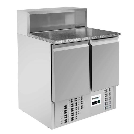 Bergman Basic-Line 700 Pizza-Saladette 2-türig  - 900 l