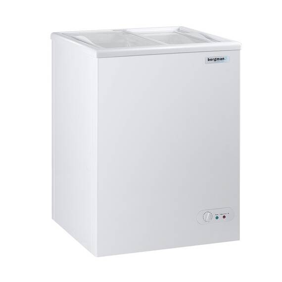 Bergman Basic-Line Tiefkühltruhe mit Glasschiebedeckel - 100 l