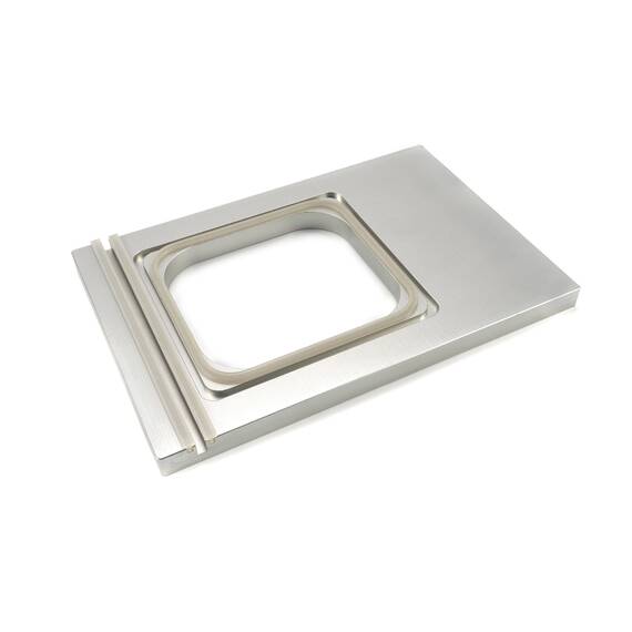 Maxima Matrize für Versiegelungsmaschine Small, ein Behälter 1/6 GN 176 x 162 mm, Ausführung: ein Behälter (176x162 mm)