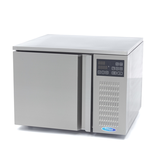 Maxima Deluxe Schockfroster 2 x 2/3 GN + 1 x 1/2 GN