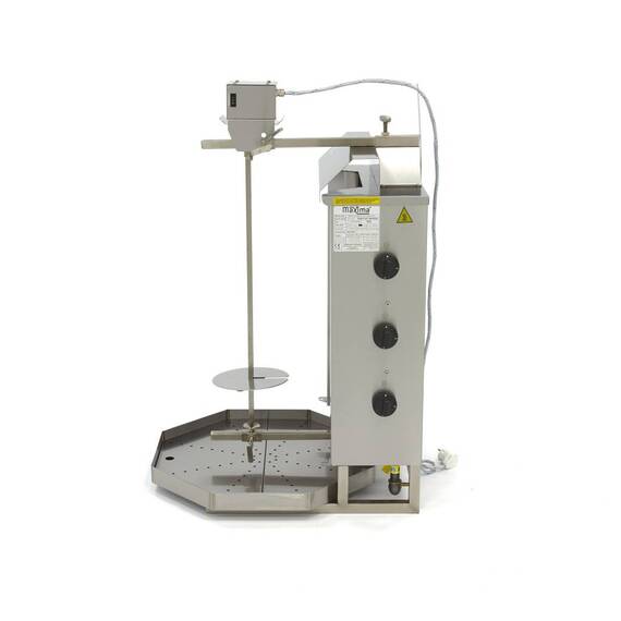 Maxima Gas Dönergrill mit 3 Brenner - Motor oben, Ausführung: 3 Brenner, Bild 3