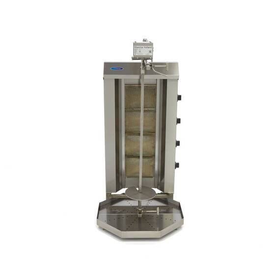 Maxima Gas Dönergrill mit 4 Brenner - Motor oben, Ausführung: 4 Brenner, Bild 2