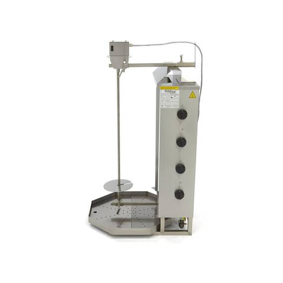 Maxima Gas Dönergrill mit 4 Brenner - Motor oben, Ausführung: 4 Brenner, Bild 3