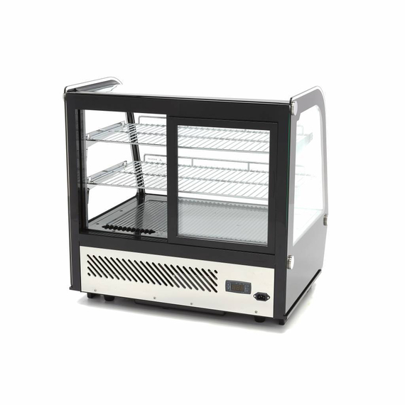 Maxima Kühlvitrine 120L Schwarz, Inhalt: 120 Liter, Bild 5