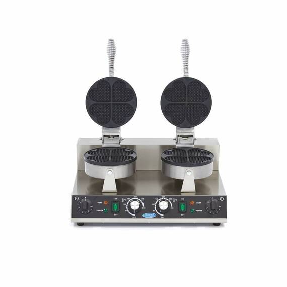 Maxima Waffeleisen Herzform - Doppelt, Ausführung: Doppel, Bild 6