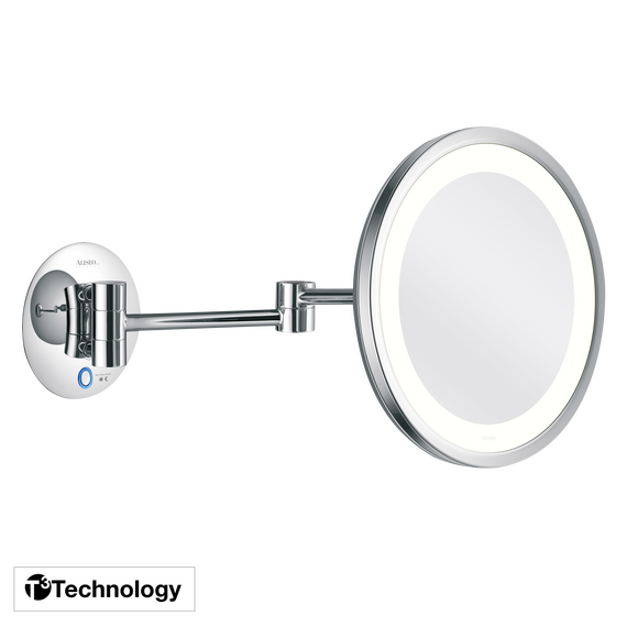 Aliseo LED Saturn T3 Kosmetikspiegel mit Doppel-Schwenkarm, Variante: Doppel-Schwenkarm, Bild 2