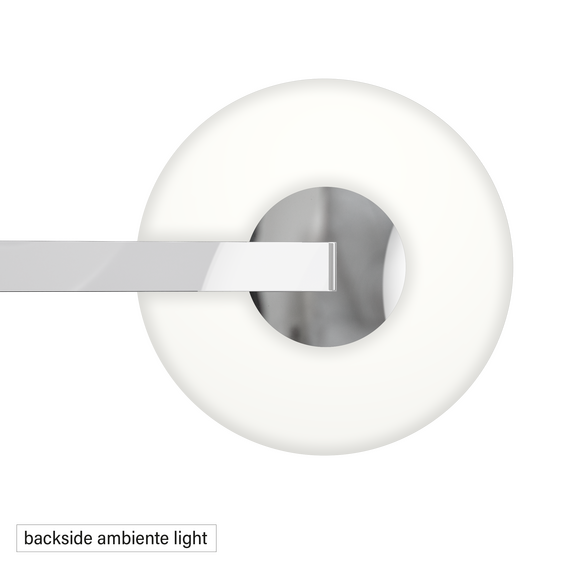 Aliseo LED Moon Dance Kosmetikspiegel mit Schwenkarm, Ausführung: Direktanschluss, Variante: Schwenkarm, Bild 5