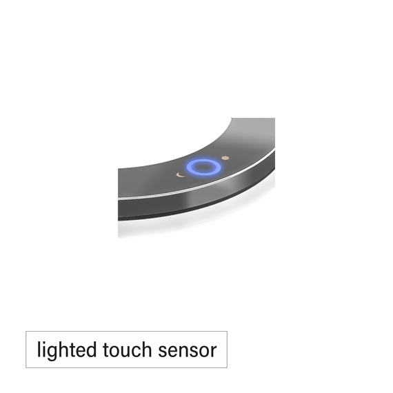 Aliseo LED Moon Dance Kosmetikspiegel Standmodell, Ausführung: mit EU-Stecker, Variante: Standmodell, Bild 4