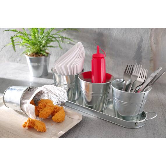 Hendi Serviertablett aus Melamin mit Holzoptik, Holz 240x350 mm, Farbe: Holz, Größe: 240x350, Bild 10