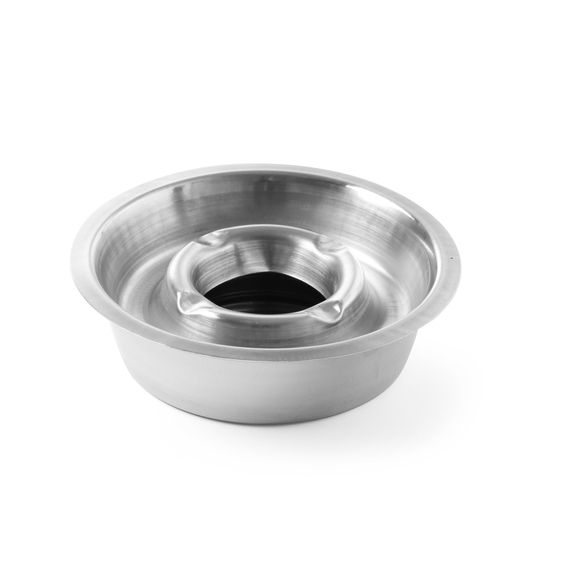 Hendi Aschenbecher mit Aschebehälter ø140x(H)40 mm