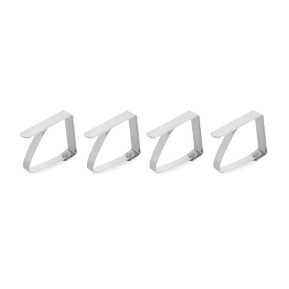 Hendi Tischdeckenklammer - 4 Stk. 50x10x(H)40 mm