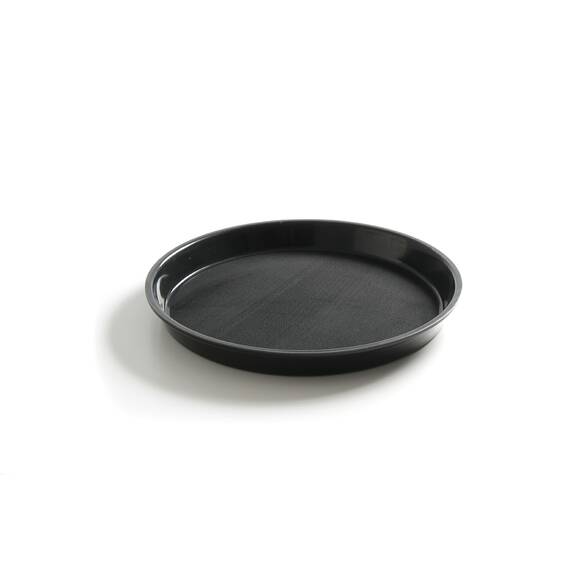 Hendi Serviertablett rund mit hohem Rand ø320x(H)37 mm, Durchmesser: ø320x(H)37 mm