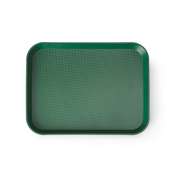 Hendi Serviertablett Grün 265x345x(H)20 mm, Farbe: Grün