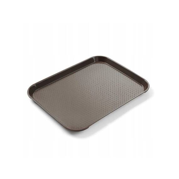 Hendi Serviertablett Braun 265x345x(H)20 mm, Farbe: Braun