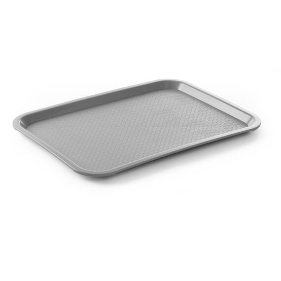 Hendi Serviertablett Grau 305x415x(H)20 mm, Farbe: Grau