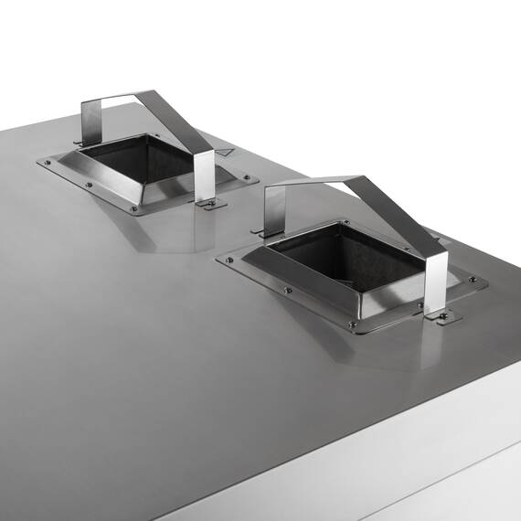 Maxima Digital Gas Kombidämpfer - 600 x 400 mm - 6 Bleche - 10 Dampfstufen - 30 bis 260 °C, Bild 6