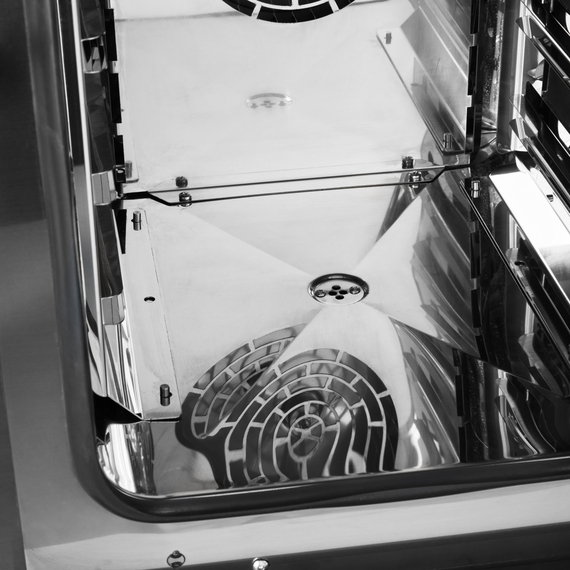 Maxima Kombidämpfer Digital - 5 x 2/3 GN - 50 bis 270°C - 10 Dampfstufen - 3200 Watt - Touch-Display, Ausführung: Digital, Bild 5