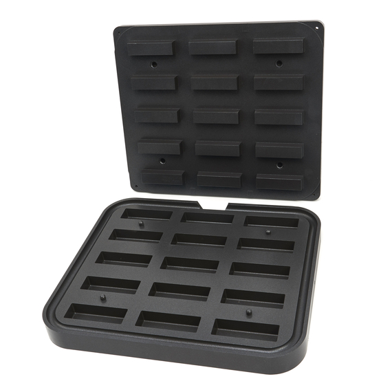 Maxima Tarteletteform - Rechteck - 90x30/85x26 mm - 15 Stück