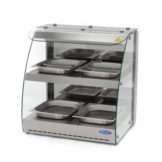 Maxima Warmhaltevitrine - 4x 1/2 GN