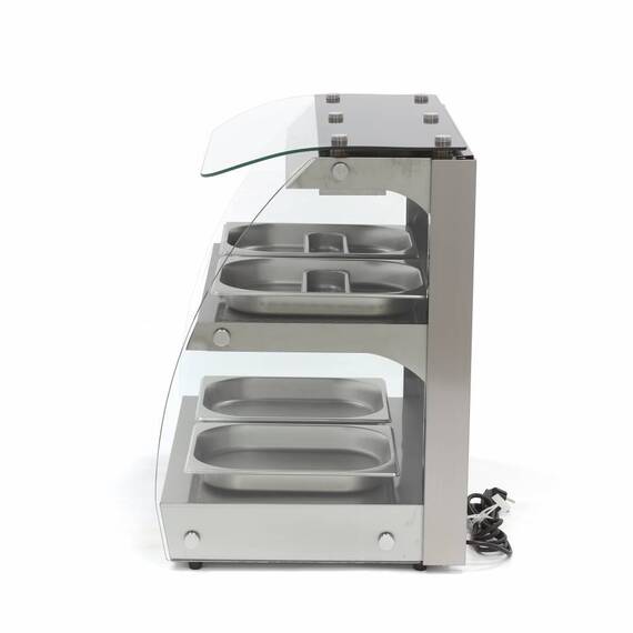 Maxima Warmhaltevitrine - 4x 1/2 GN, Bild 3