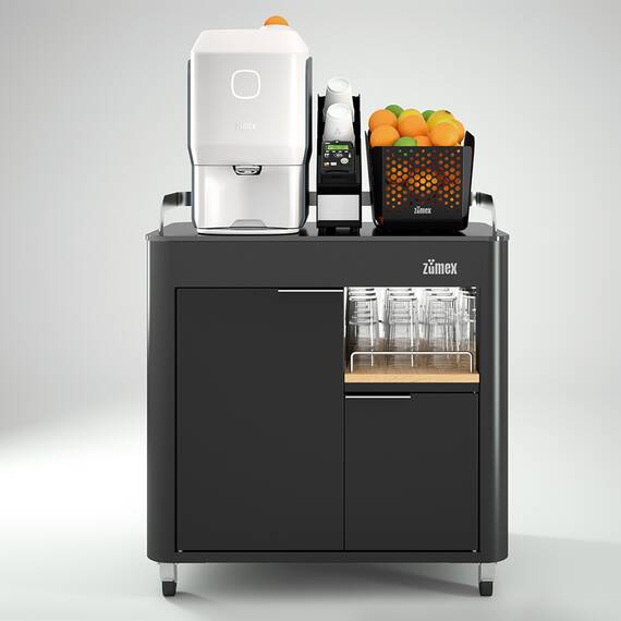 Zumex Saftpresse Soul Series 2 - Schwarz/Rauchgrau, Variante: Schwarz/Rauchgrau, Bild 6