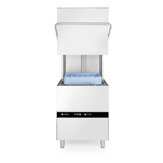 Hendi Haubenspülmaschine mit Klarspülerdosierung und Spülmittel- & Ablaufpumpe, Bild 4