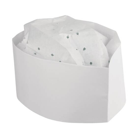 eGreen Einweg-Schiffchen Papier weiß (100 Stück)
