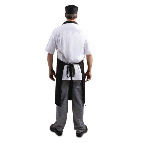 Whites Latzschürze schwarz