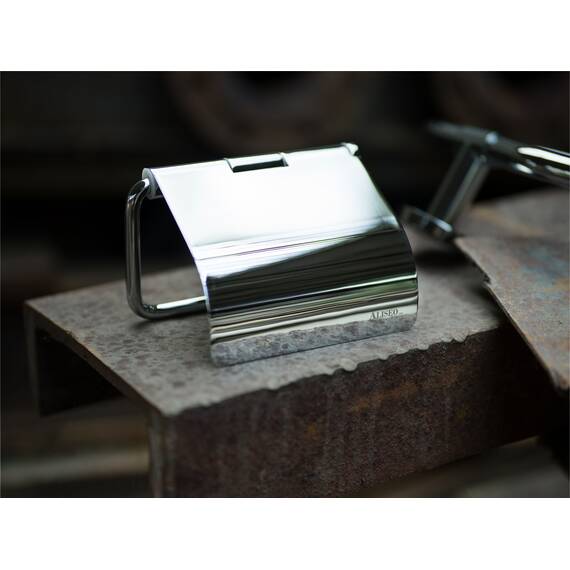 Aliseo Tecno Papierrollenhalter mit Deckel, Bild 2