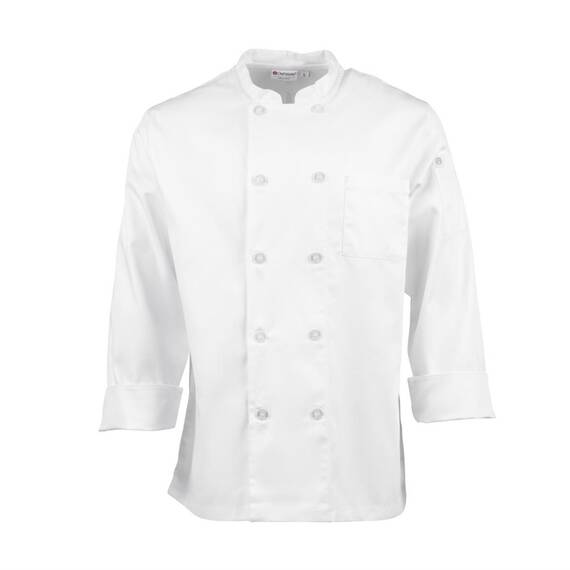 Chef Works Le Mans Kochjacke lange Ärmel weiß L