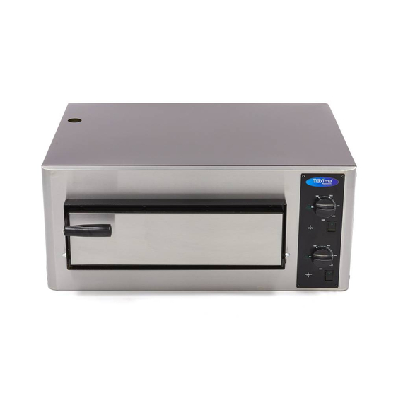 Maxima Deluxe Pizzaofen 4 x 25 cm 400V, Bild 2