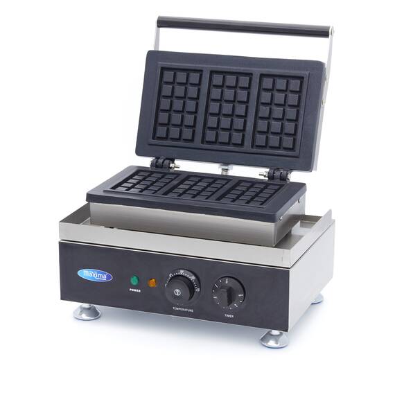 Maxima Waffeleisen Brüsseler Classic - 3 Stück