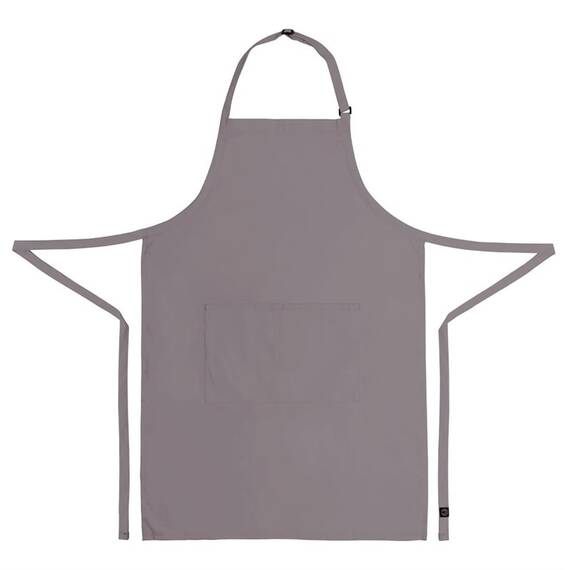 Chef Works verstellbare Latzschürze grau