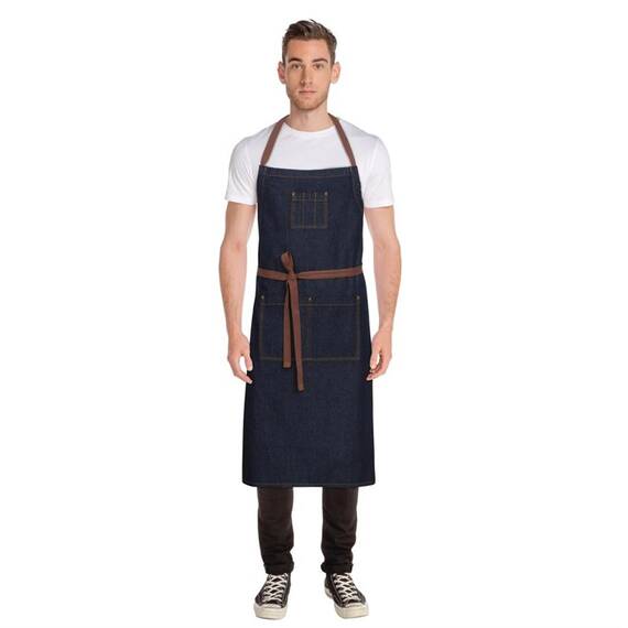 Chef Works Urban Memphis Latzschürze indigo