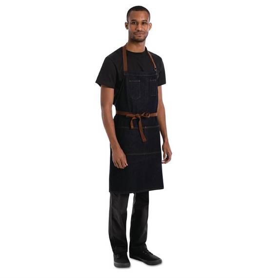 Chef Works Urban Memphis Latzschürze indigo