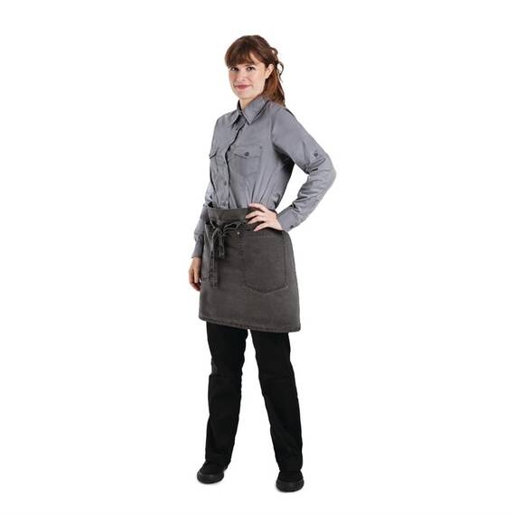 Chef Works Urban Dorset Vorbinder zinngrau