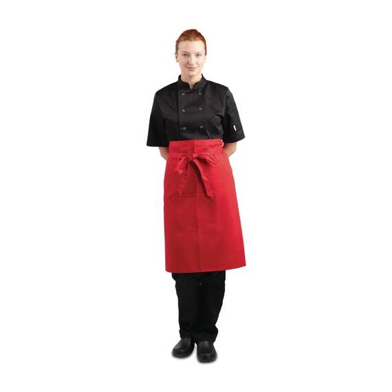 Whites Standard Bistroschürze rot